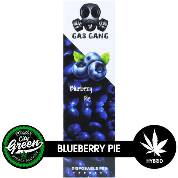 Blueberry Pie - Gas Gang Vape Pen forestcitygreen