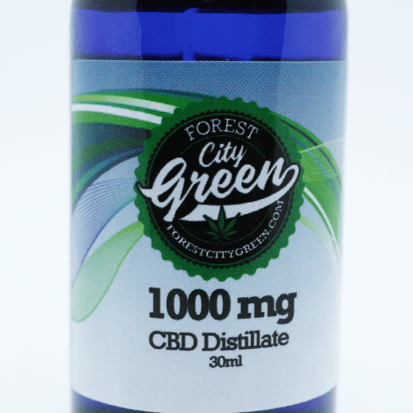FCG CBD Oil Tincture 1000mg forestcitygreen