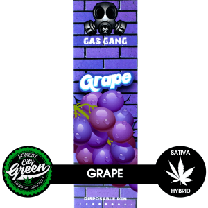 Grape - Gas Gang Vape Pen forestcitygreen