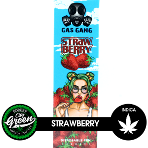 Strawberry B - Gas Gang Vape Pen forestcitygreen