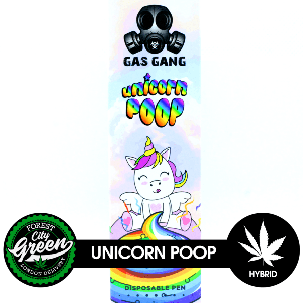 Unicorn Poop - Gas Gang Vape Pen forestcitygreen