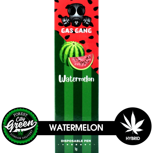Watermelon - Gas Gang Vape Pen forestcitygreen