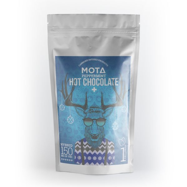 MOTA Peppermint Hot Chocolate 150mg THC forestcitygreen