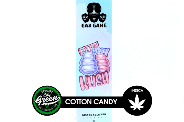 Cotton Candy Kush - Gas Gang Vape Pen forestcitygreen