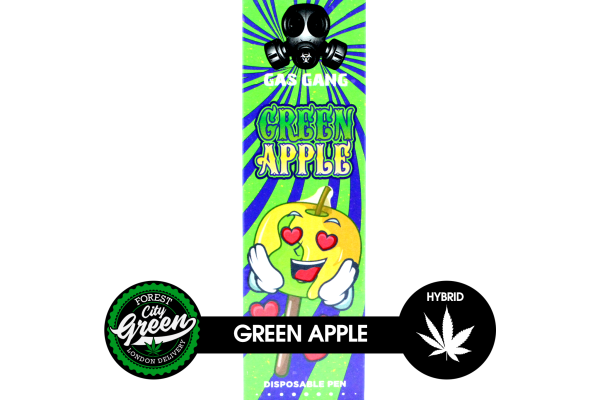 Green Apple - Gas Gang Vape Pen forestcitygreen