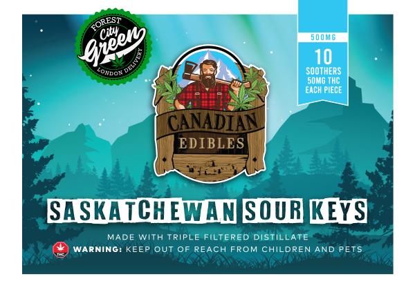 Saskatchewan Sour Keys Gummies 2 (500mg) forestcitygreen