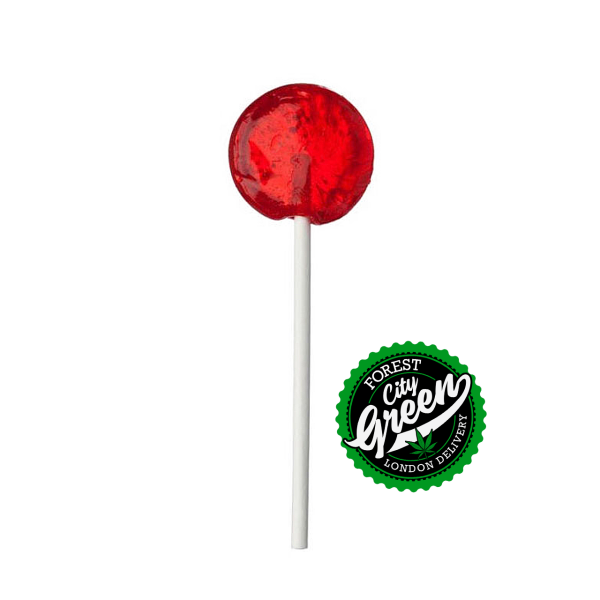 Strawberry lollipop 150mg forestcitygreen