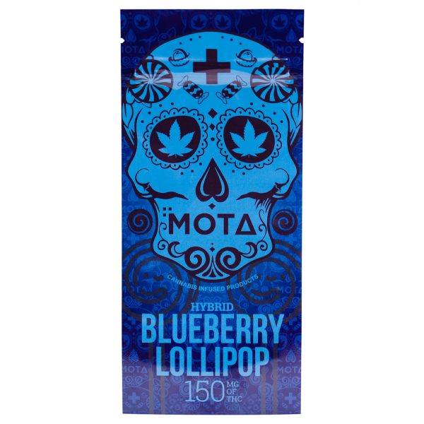MOTA Blueberry Lollipop (150mg THC)